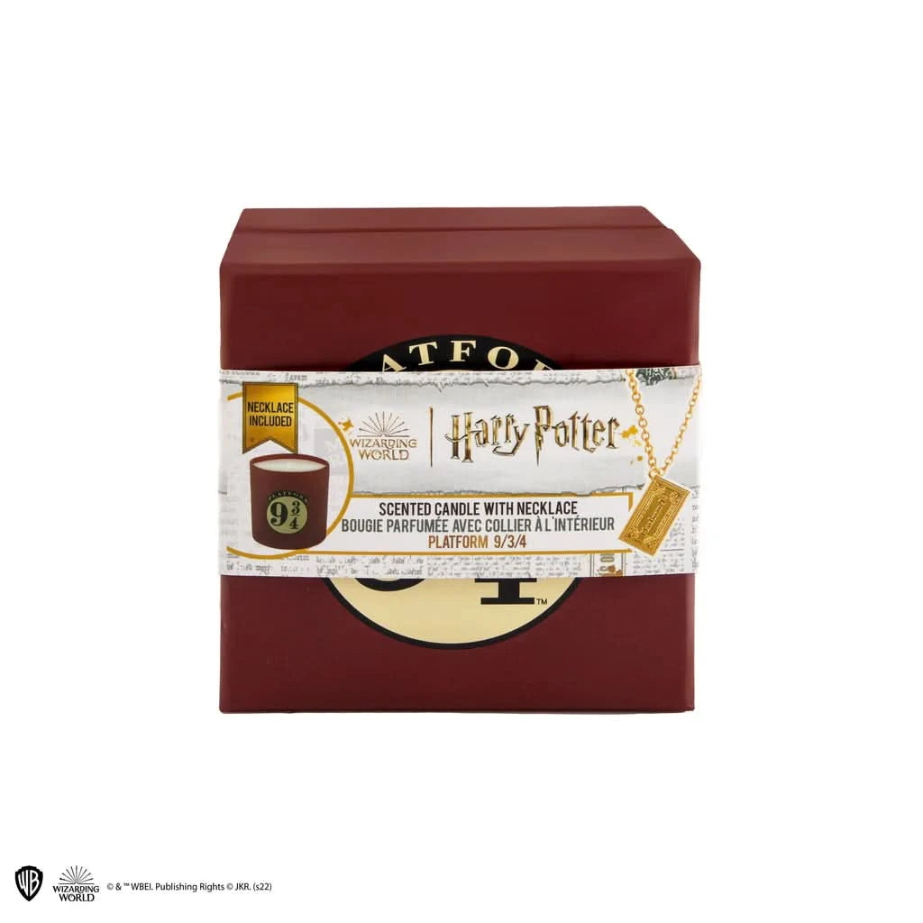 Platform 9_ Scented Candle With Necklace CR2157
