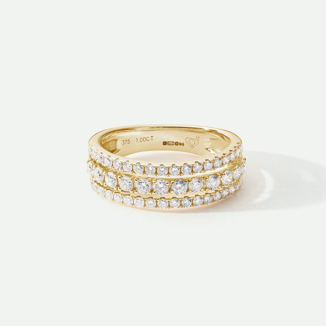 Colette | 9ct Yellow Gold 1ct tw Lab Grown Diamond Ring
