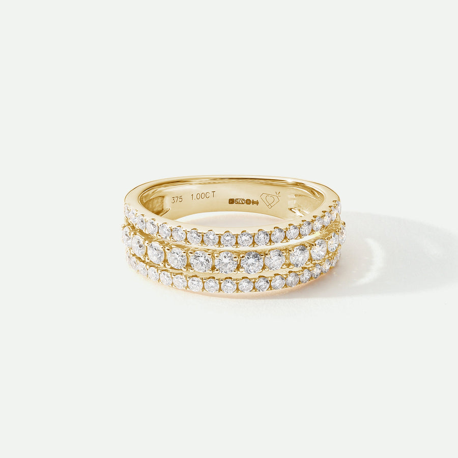 Colette | 9ct Yellow Gold 1ct tw Lab Grown Diamond Ring