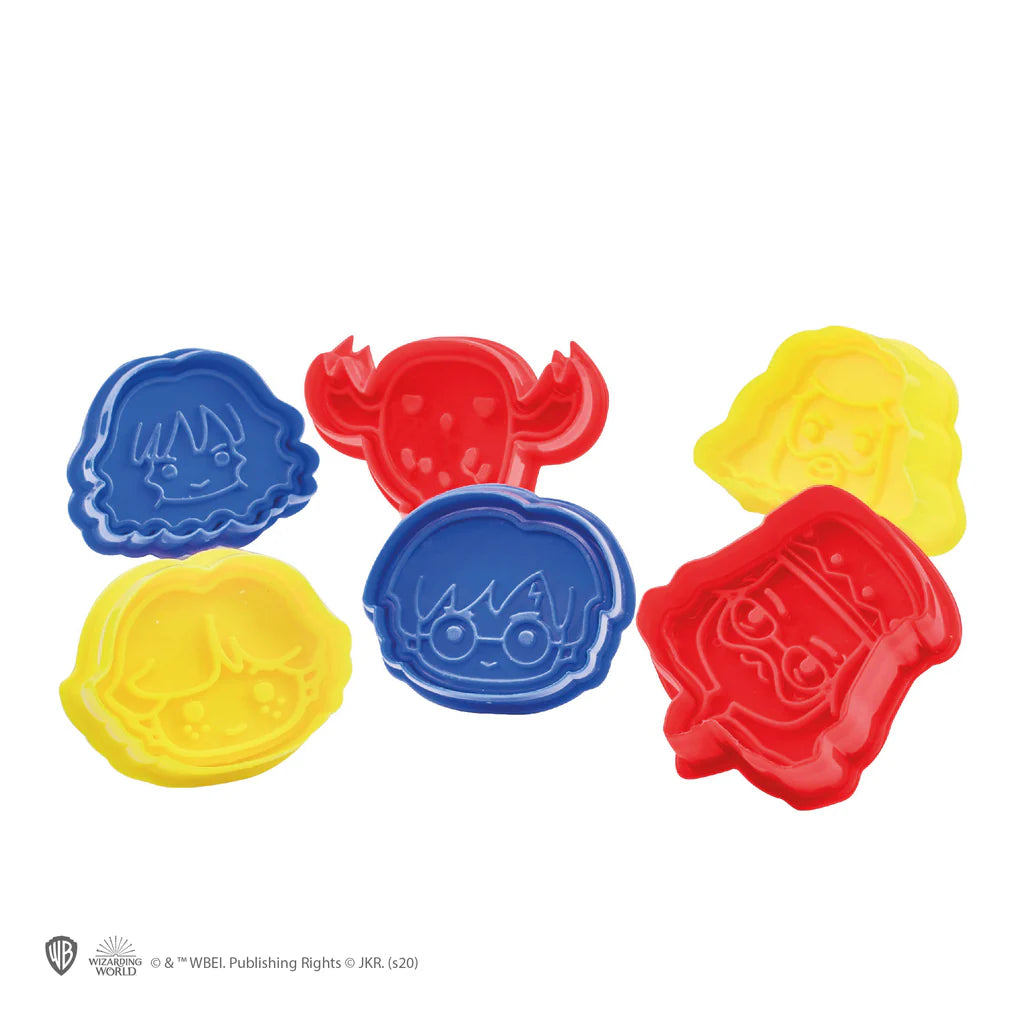 Harry Potter Cookie Cutters - Harry Potter Setf 6 Kawaii HarryPotter CR4007