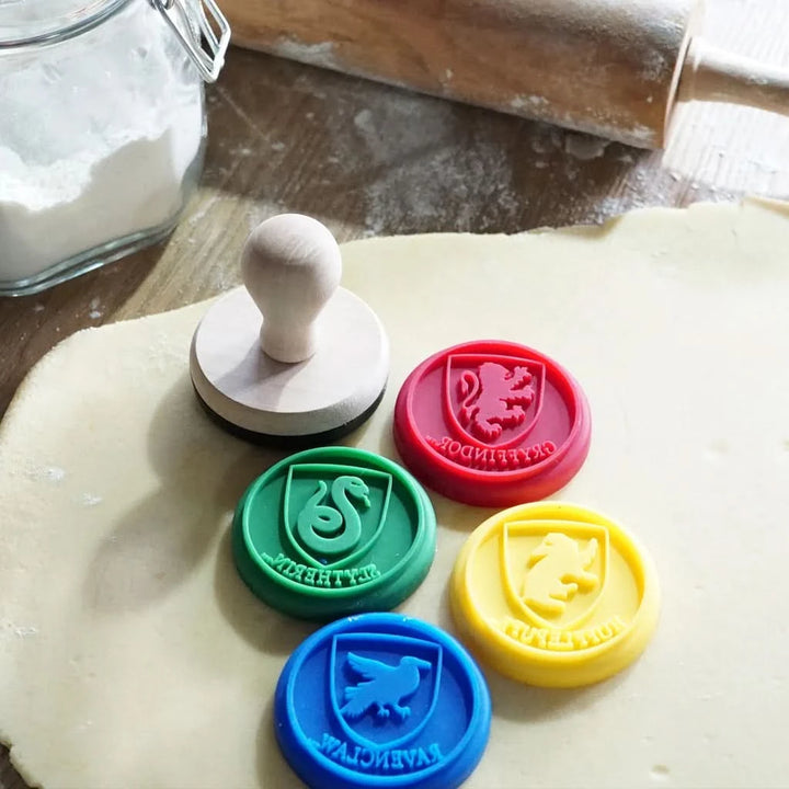 Harry Potter Set Of 5 Howarts Houses Interchangeable Cookie Stamps CR4005