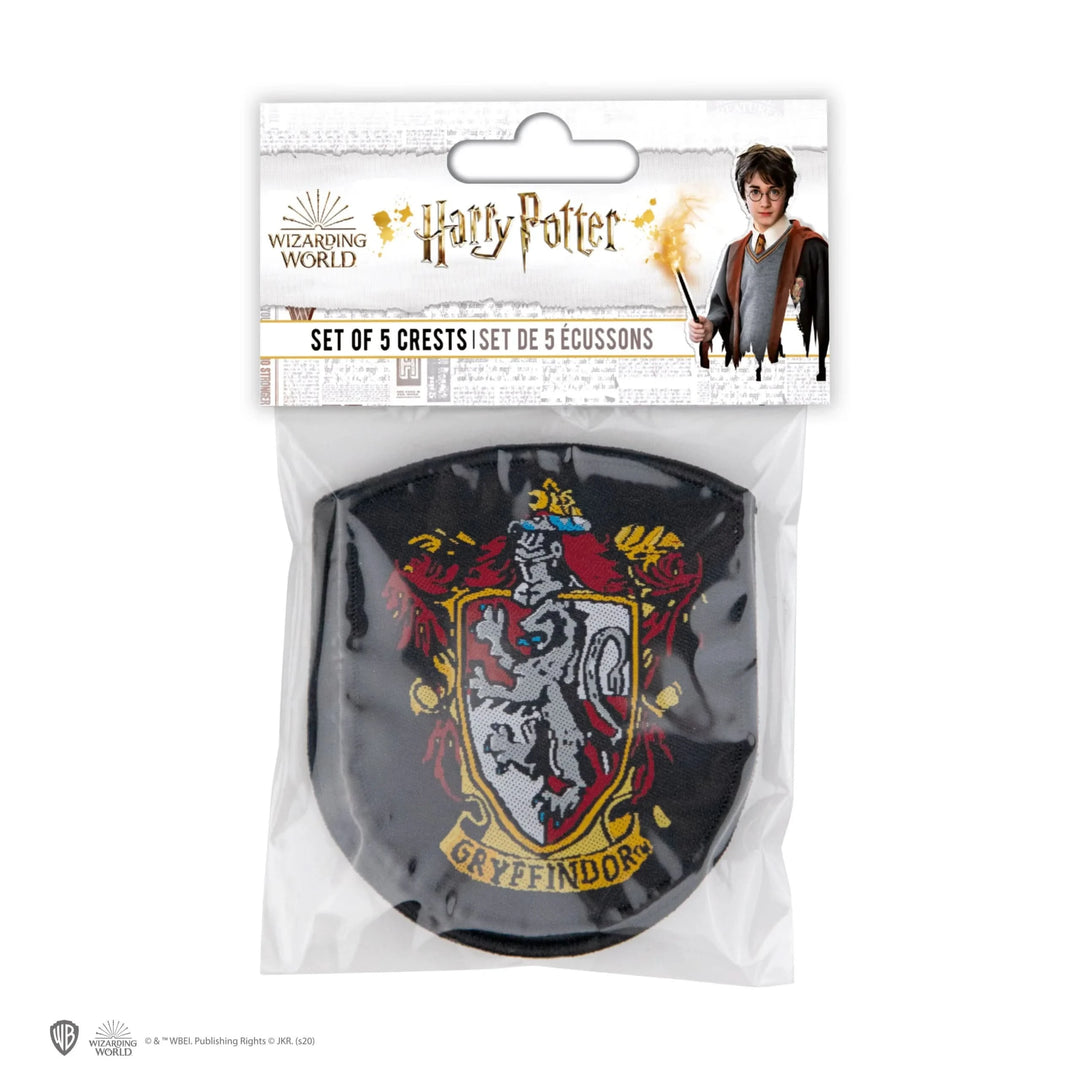Harry Potter Set Of 5 Harry Potter Crests Patches CR2200
