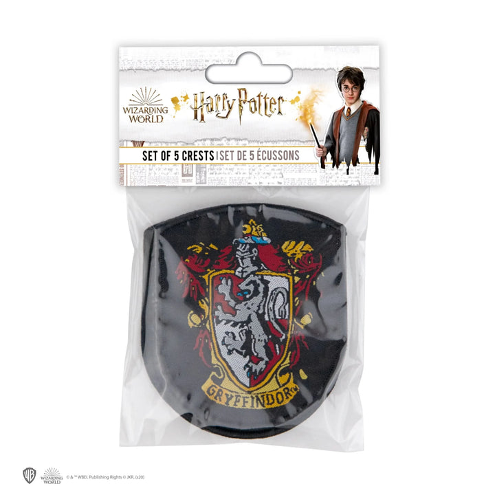 Harry Potter Set Of 5 Harry Potter Crests Patches CR2200