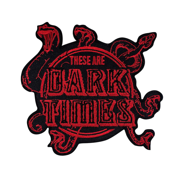 Harry Potter Set Of 3 Crest/patch - Deluxe Dark Art CR2207