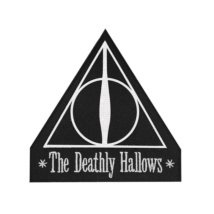 Harry Potter Set Of 3 Crest/patch - Deluxe Deathly Hallows CR2205