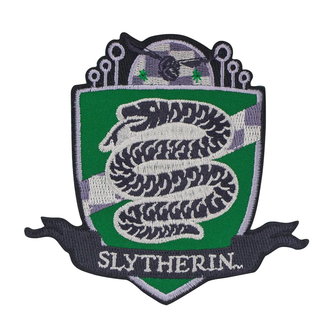 Harry Potter Set Of 3 Crest/patch - Deluxe Hogwarts/quidditch Hogwarts CRZ0006