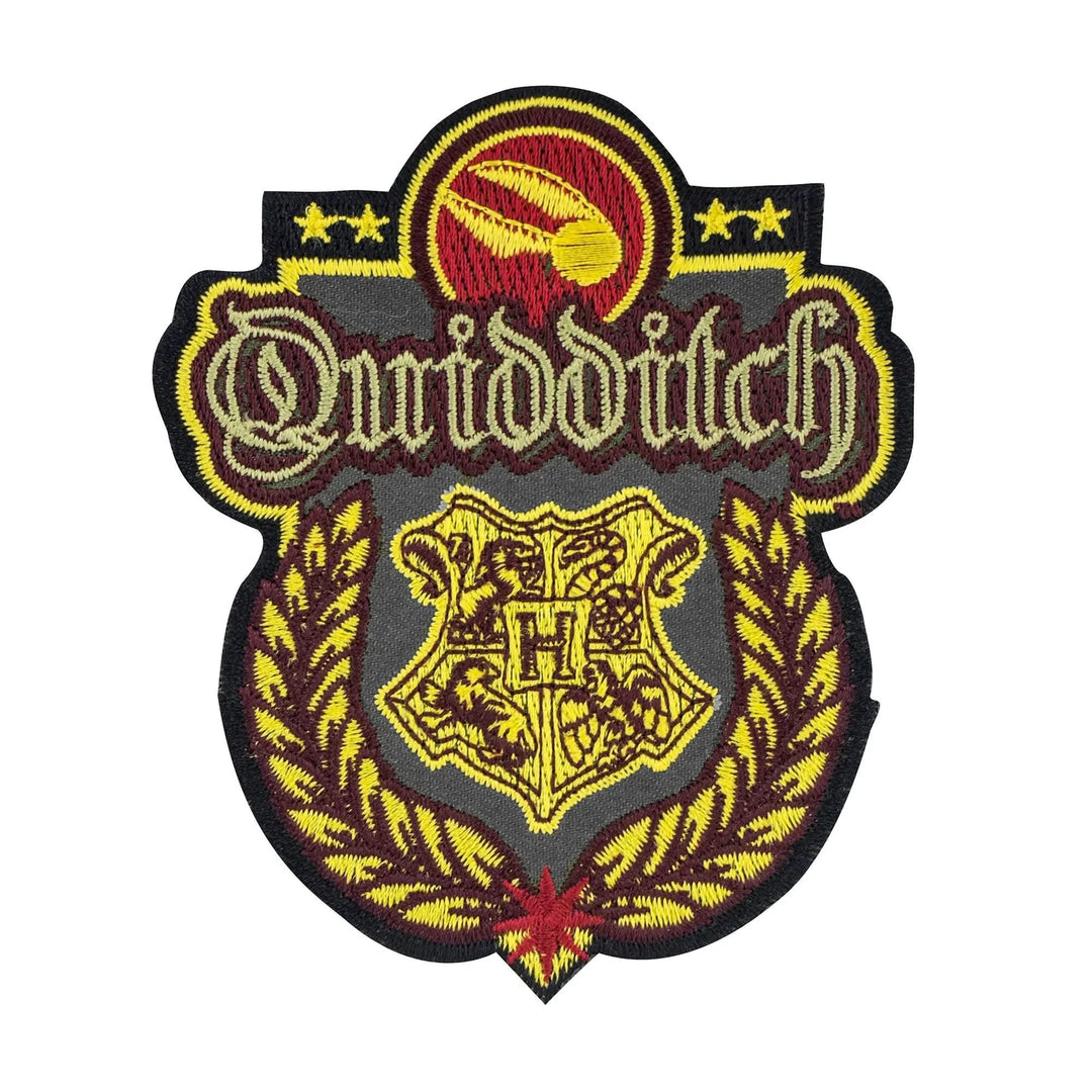 Harry Potter Set Of 3 Crest/patch - Deluxe Hogwarts/quidditch Hogwarts CRZ0006