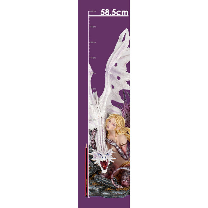 Aarya Dragon Guardian Dragon & Fairy Figurine 59cm D0131A3