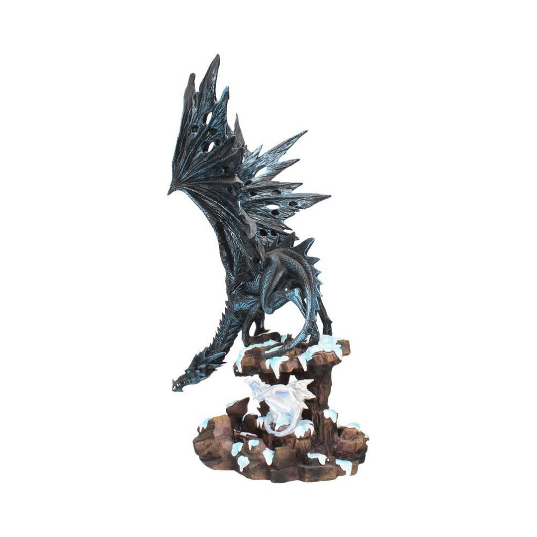 Nemesis Now Dragons Wisdom Black Ice 47cm D0292B4