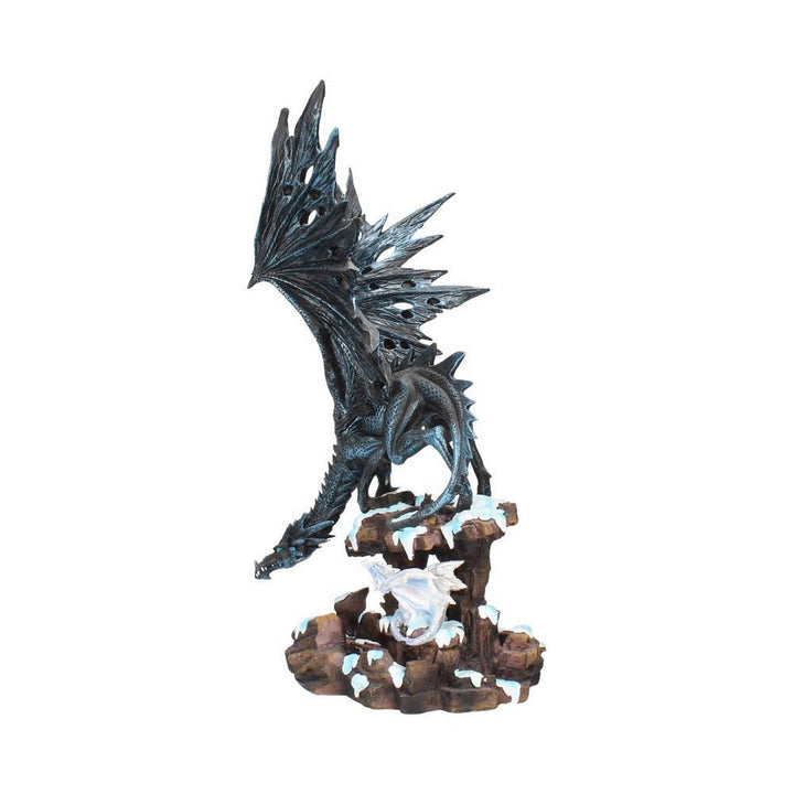 Nemesis Now Dragons Wisdom Black Ice 47cm D0292B4
