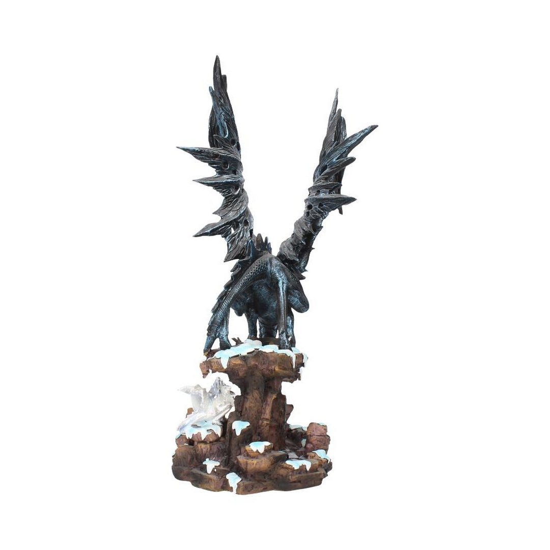 Nemesis Now Dragons Wisdom Black Ice 47cm D0292B4