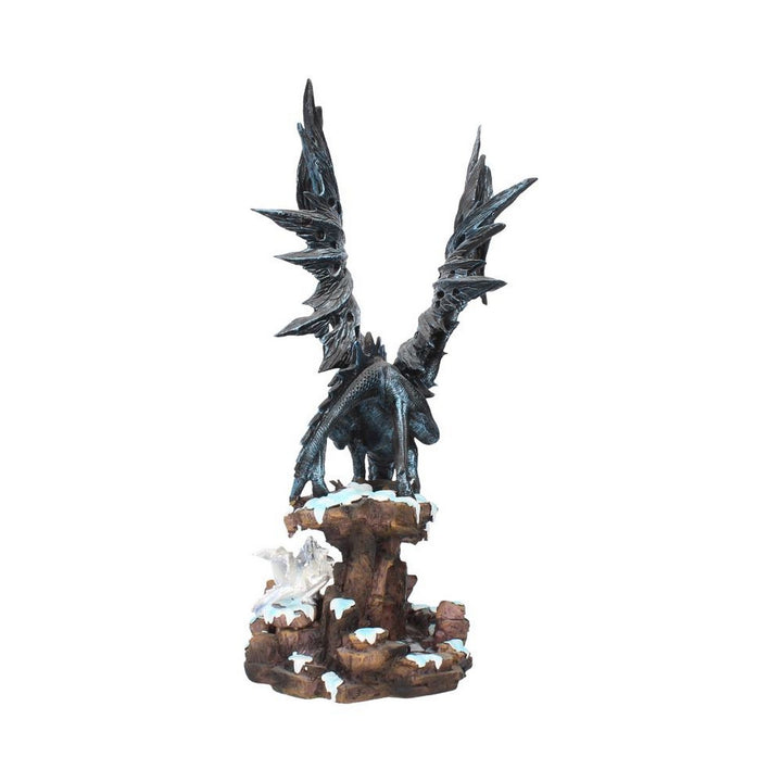 Nemesis Now Dragons Wisdom Black Ice 47cm D0292B4
