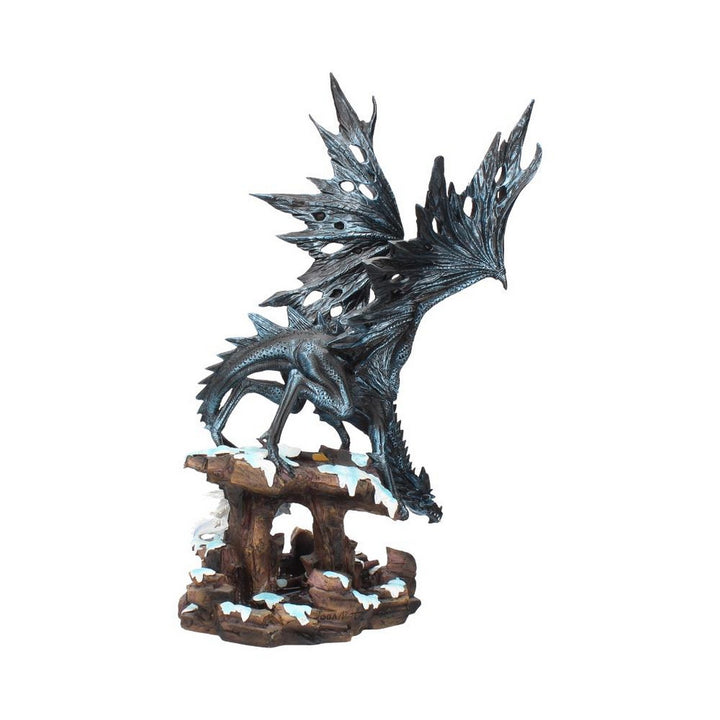 Nemesis Now Dragons Wisdom Black Ice 47cm D0292B4
