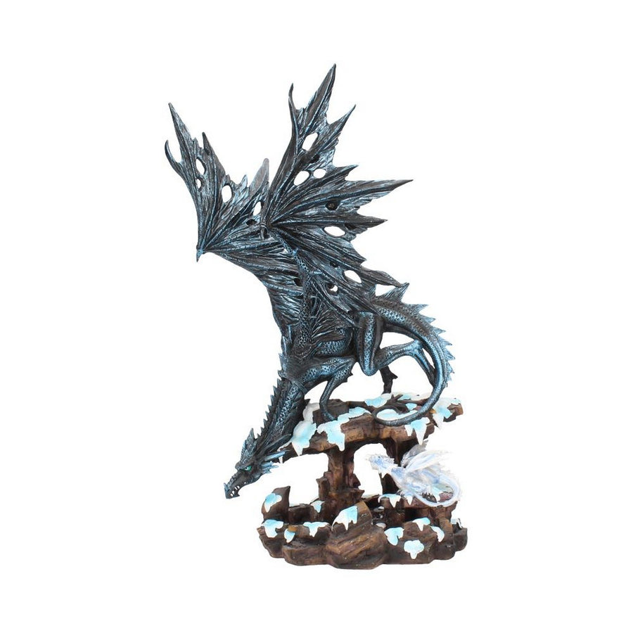 Nemesis Now Dragons Wisdom Black Ice 47cm D0292B4