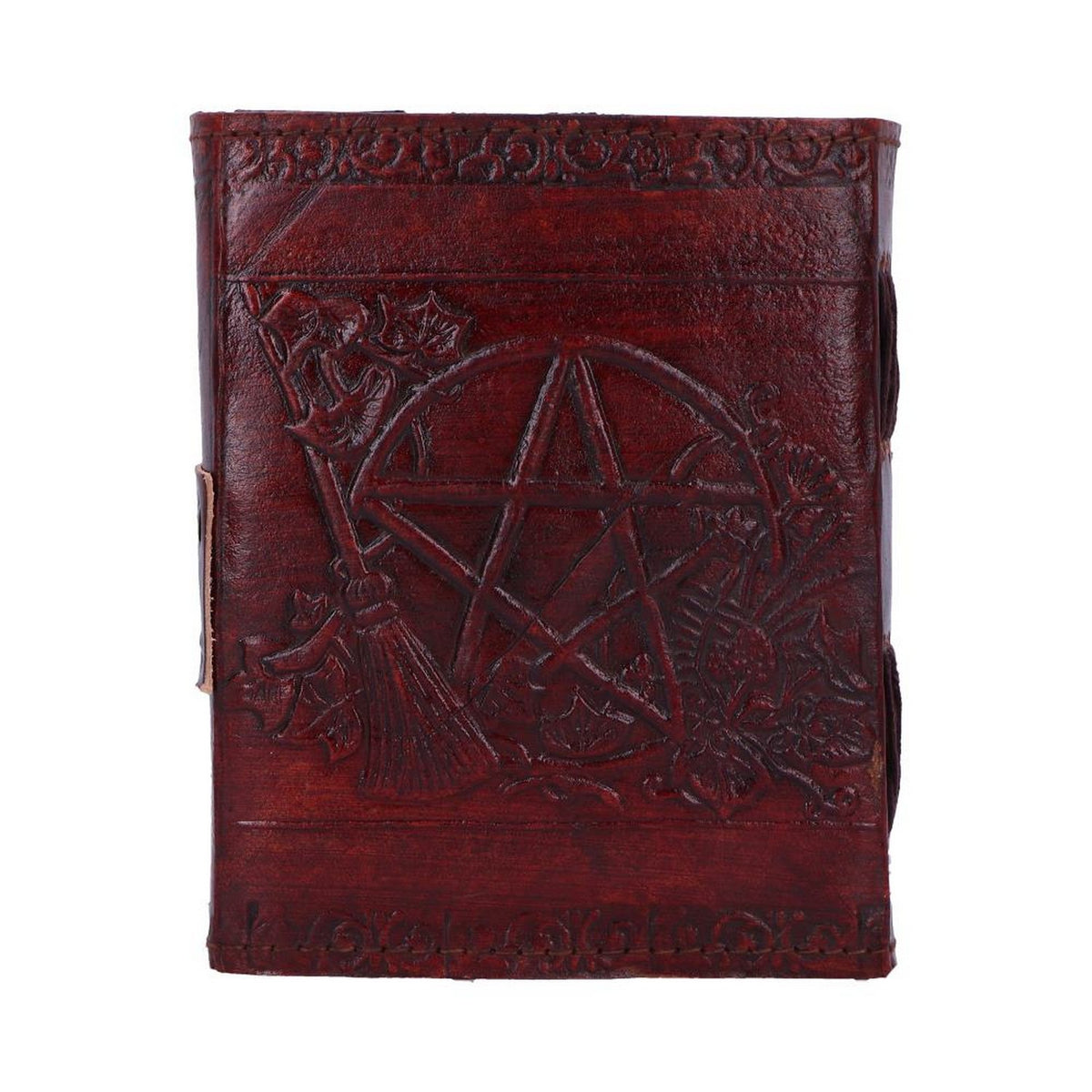 Nemesis Now Lockable Pentagram Leather Emboss Journal D1021C4