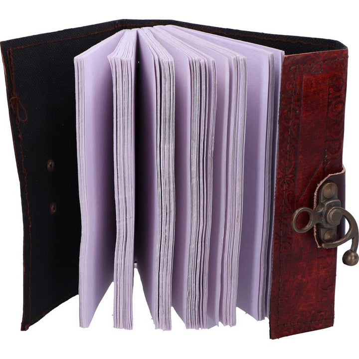 Nemesis Now Lockable Pentagram Leather Emboss Journal D1021C4