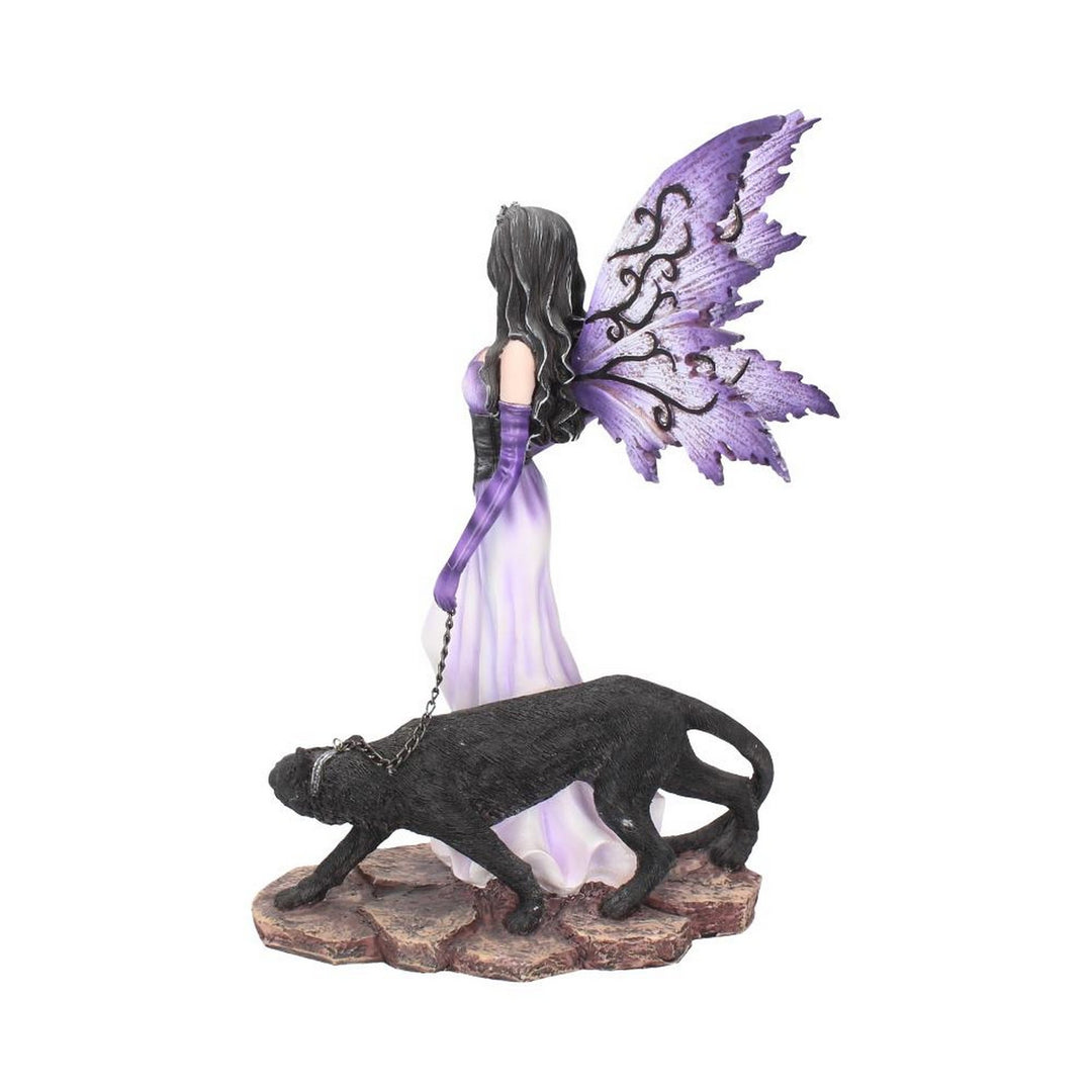 Panthea Purple Fairy and Panther Companion Figurine D1215D5