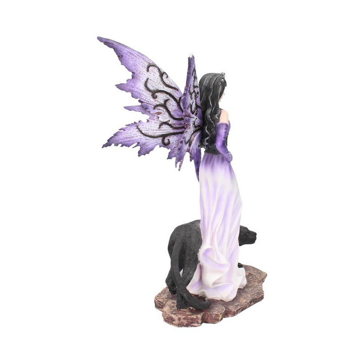 Panthea Purple Fairy and Panther Companion Figurine D1215D5