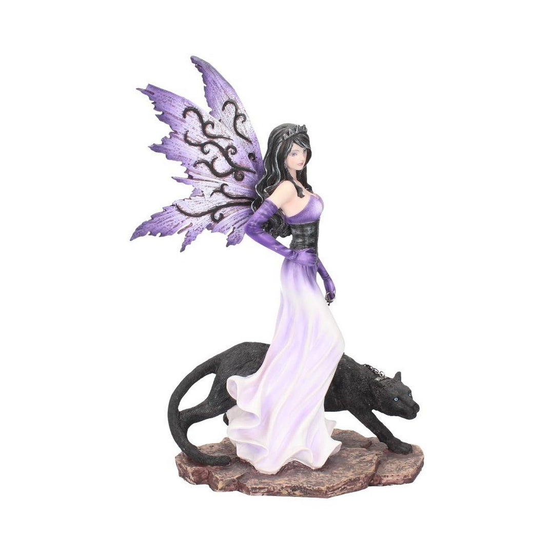 Panthea Purple Fairy and Panther Companion Figurine D1215D5