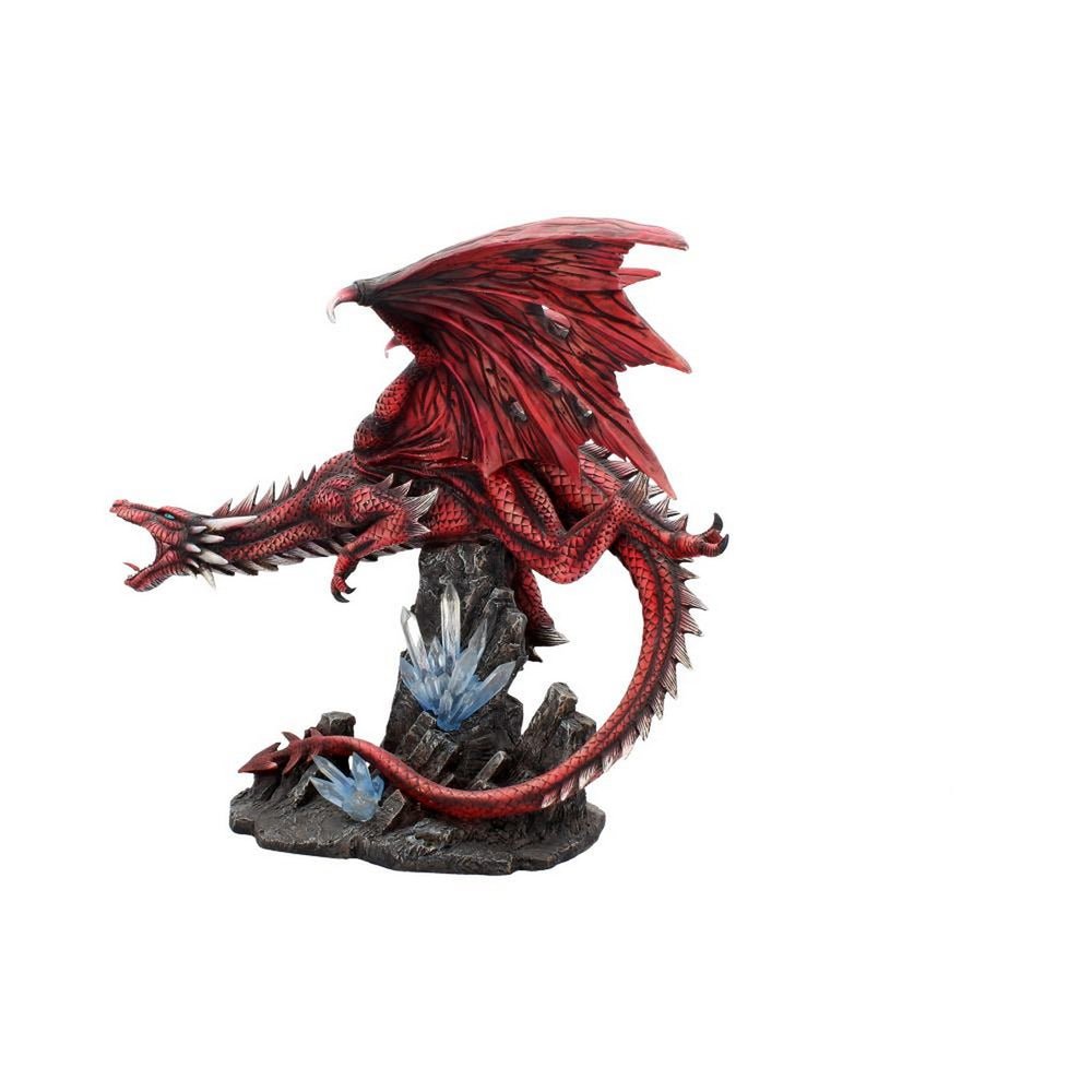 Fraener's Wrath Large Red Dragon Figurine D1223D5