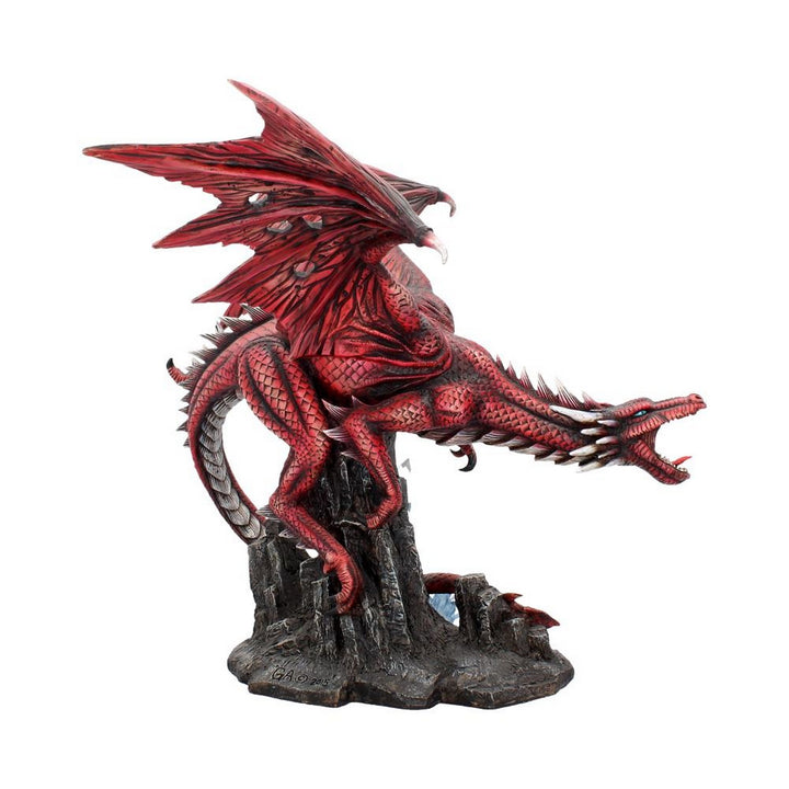 Fraener's Wrath Large Red Dragon Figurine D1223D5