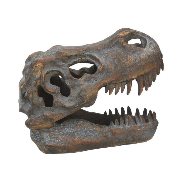 Freestanding Tyrannosaurus Rex Skull Figurine Ornament D1245D5