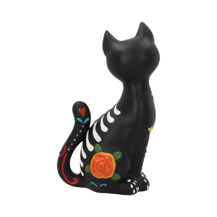 Sugar Kitty Figurine Day of the Dead Cat Ornament D1276D5
