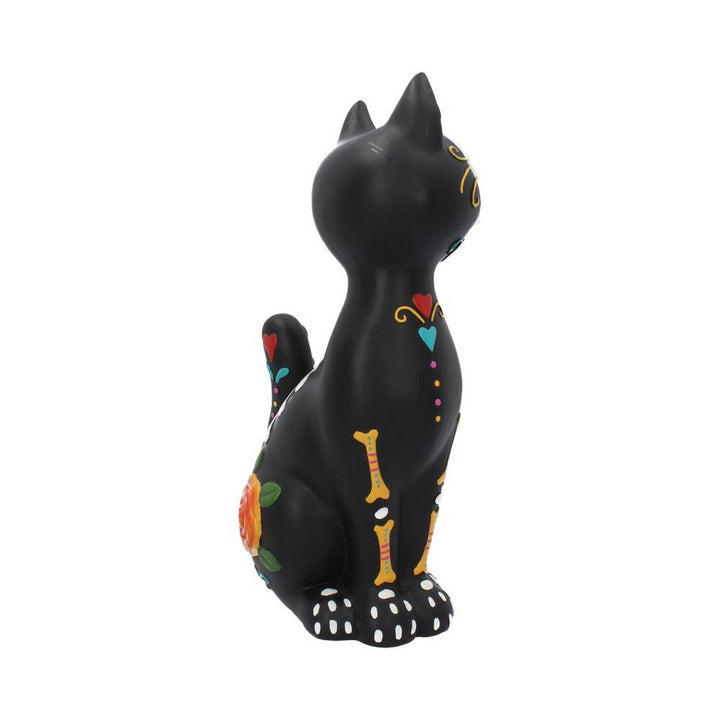 Sugar Kitty Figurine Day of the Dead Cat Ornament D1276D5