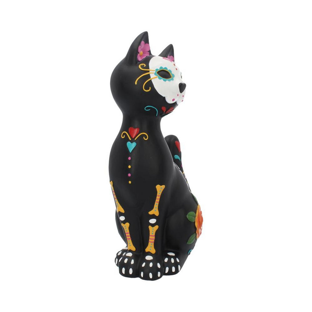 Sugar Kitty Figurine Day of the Dead Cat Ornament D1276D5