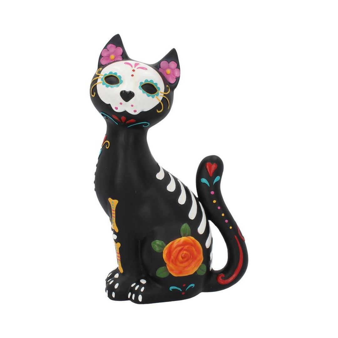 Sugar Kitty Figurine Day of the Dead Cat Ornament D1276D5