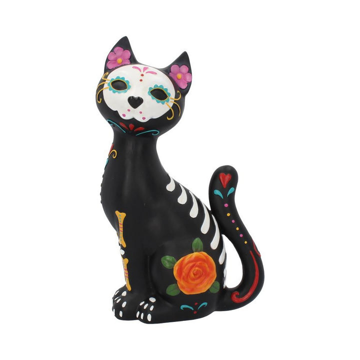 Sugar Kitty Figurine Day of the Dead Cat Ornament D1276D5
