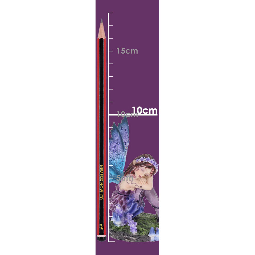 Akina Figurine Purple Blue Floral Fairy Ornament D1597E5
