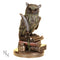 Ulula Bronze Academic Owl Figurine D1700E5