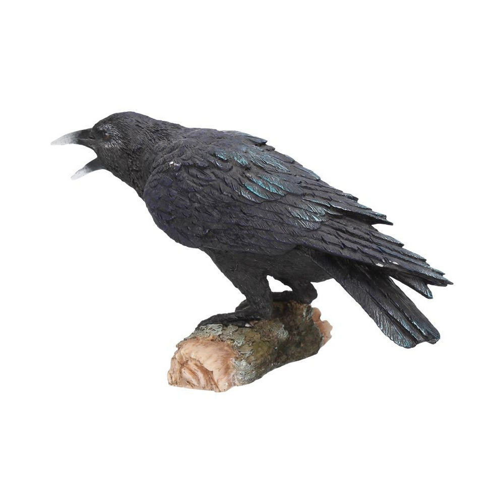 Raven's Call Figurine Gothic Bird Ornament D1701E5