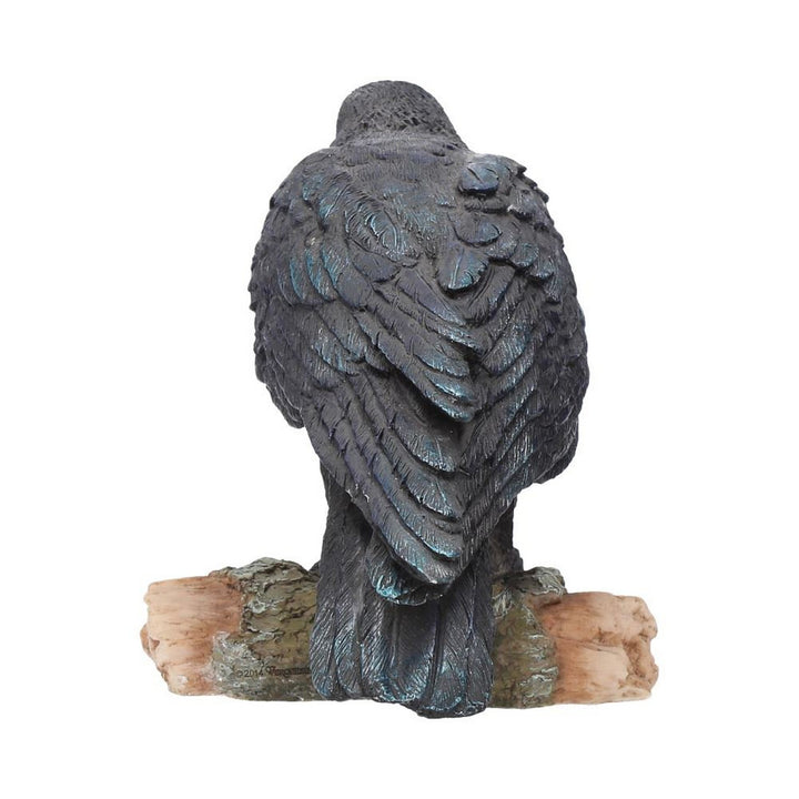 Raven's Call Figurine Gothic Bird Ornament D1701E5