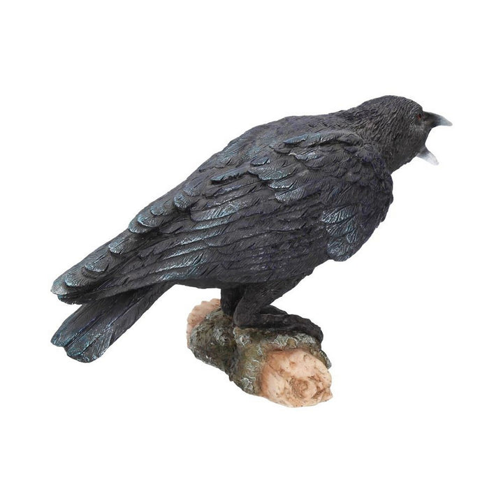 Raven's Call Figurine Gothic Bird Ornament D1701E5
