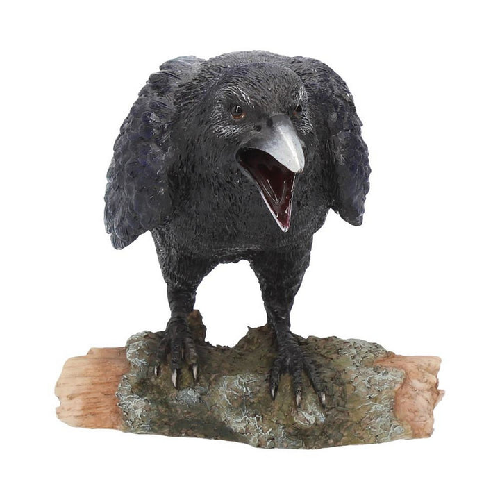 Raven's Call Figurine Gothic Bird Ornament D1701E5