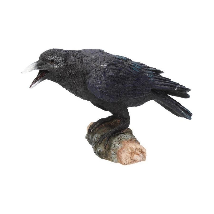 Raven's Call Figurine Gothic Bird Ornament D1701E5