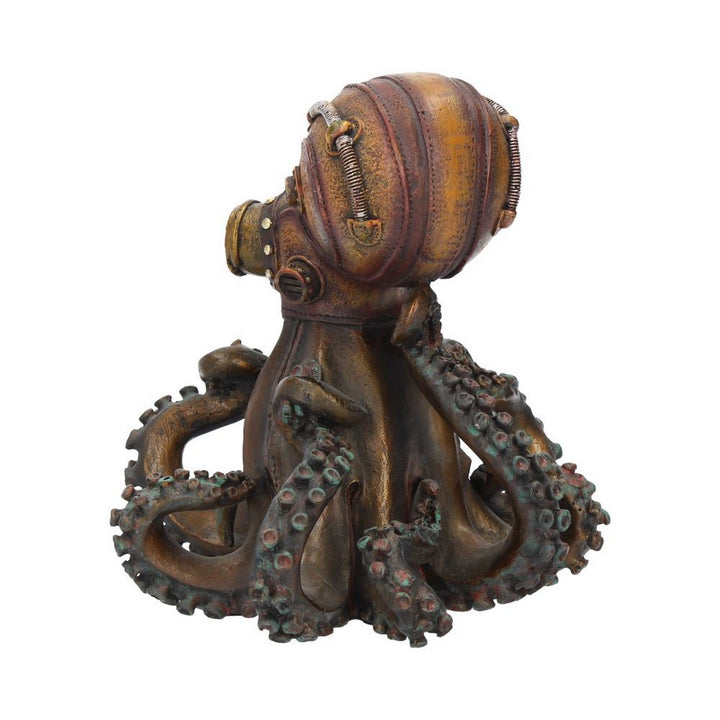 Bronze Octo-Steam Steampunk Octopus Squid Figurine D1979F6