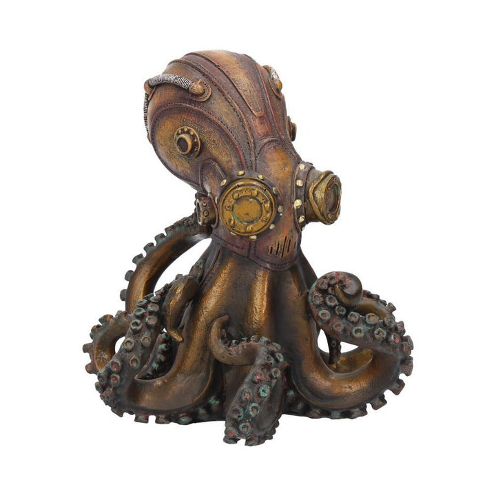 Bronze Octo-Steam Steampunk Octopus Squid Figurine D1979F6