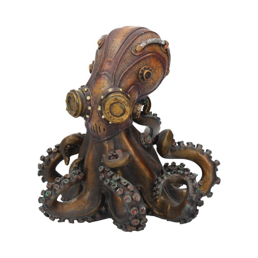 Bronze Octo-Steam Steampunk Octopus Squid Figurine D1979F6