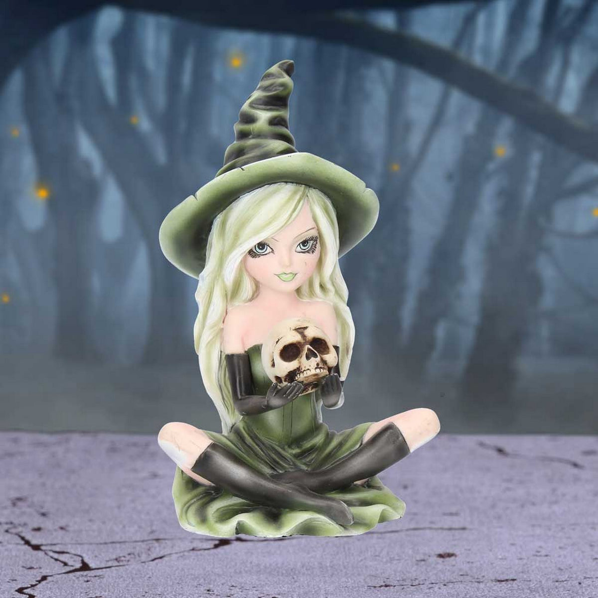 Zelda Figurine Witch Skull Ornament D2025F6