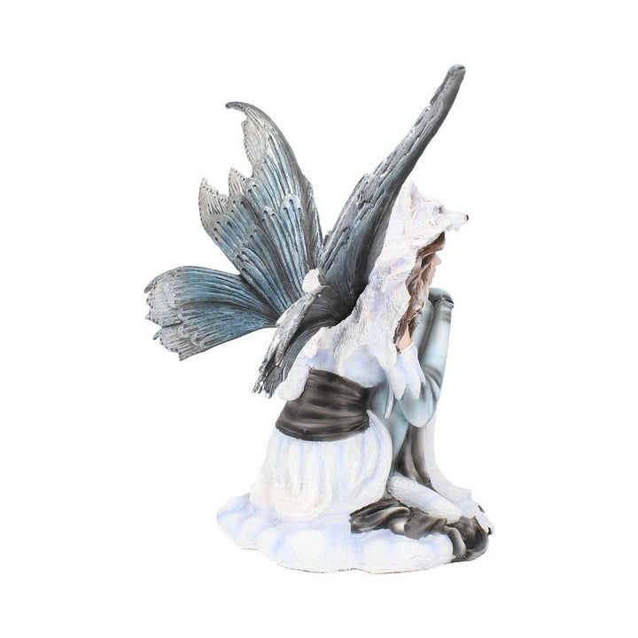 Fae-Lore Winter Fairy Wearing Wolf Hide 30cm D2032F6