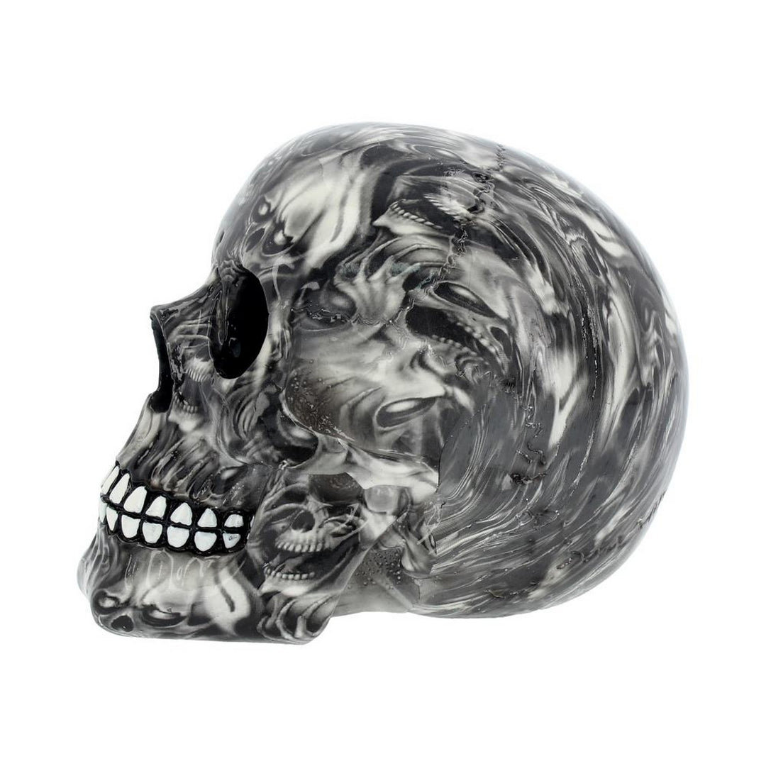 Screaming Soul Skull Print Ornament D2352F6