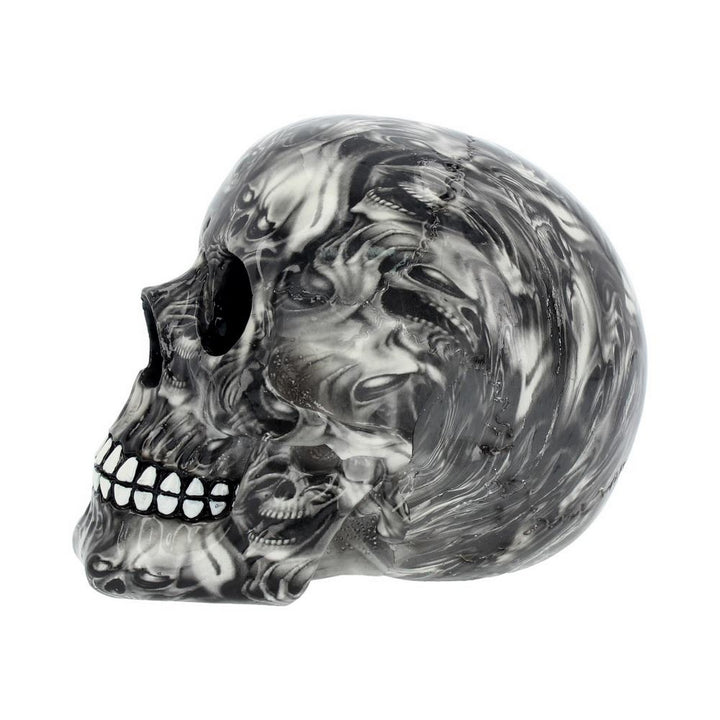 Screaming Soul Skull Print Ornament D2352F6
