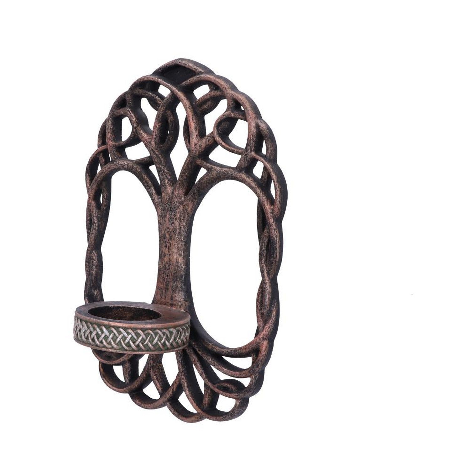 Celtic Tree Of Life Wall Hanging Candle Holder D2415G6