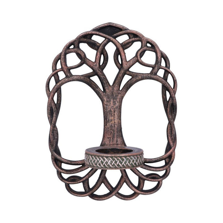 Celtic Tree Of Life Wall Hanging Candle Holder D2415G6