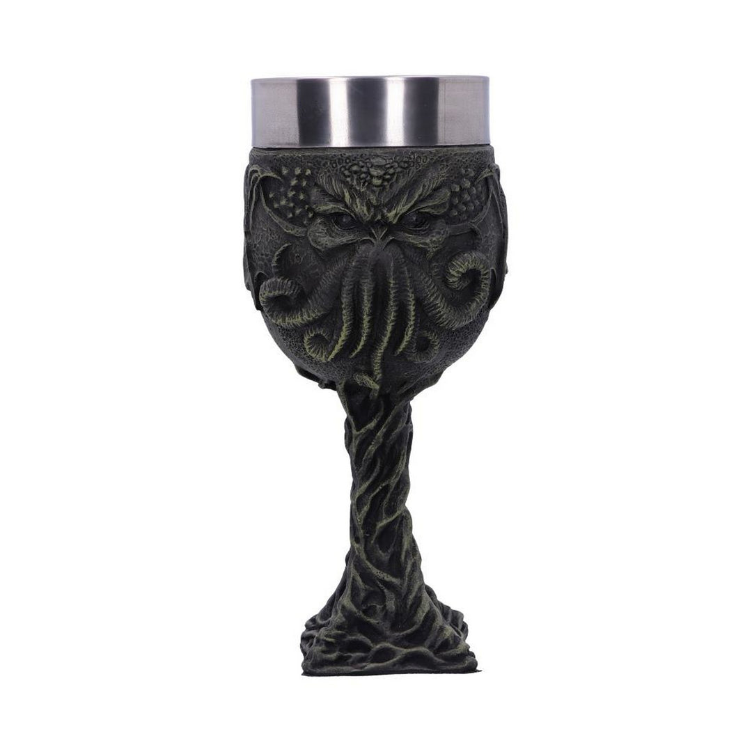 Cthulhu's Thirst Goblet Lovecraft Octopus Monster Wine Glass D2625G6