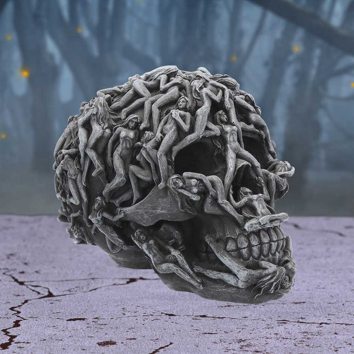 Hell's Desire Skull Naked Temptress Ornament D2917H7