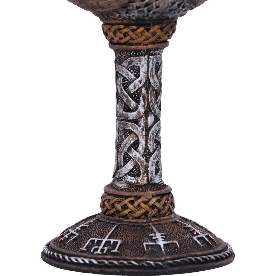Valhalla Goblet Viking Dragon Boat Wine Glass D3271J7